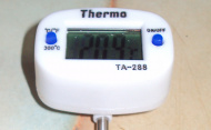 Отзыв: Термометр ТА-288, 4 см, — Точный с длинным щупом